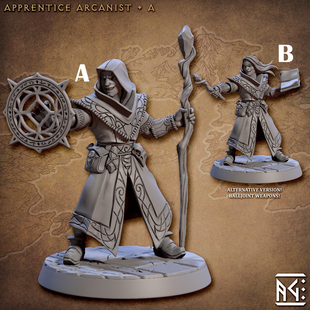 Arcanista Aprendiz A - Arcanist Guild - Artisan Guild | Arsenal Craft RPG